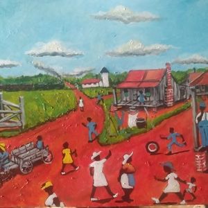 Down home art back woods alabama